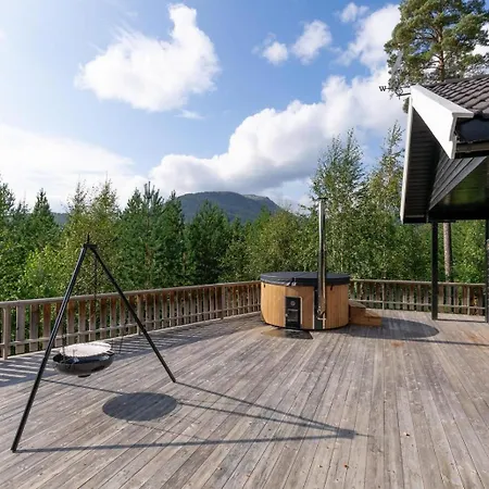 Holiday home Verhof - 9p - With Sauna & Hot Tub Vradal